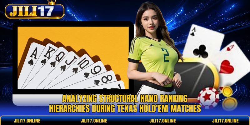 Analyzing structural hand ranking hierarchies during Texas Hold'em matches