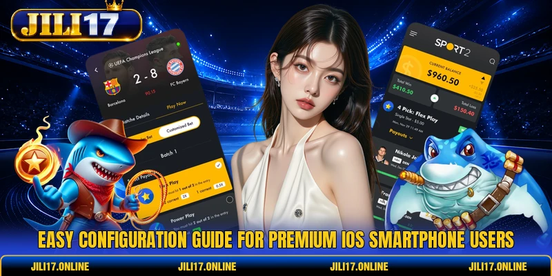 Easy configuration guide for premium ios smartphone users