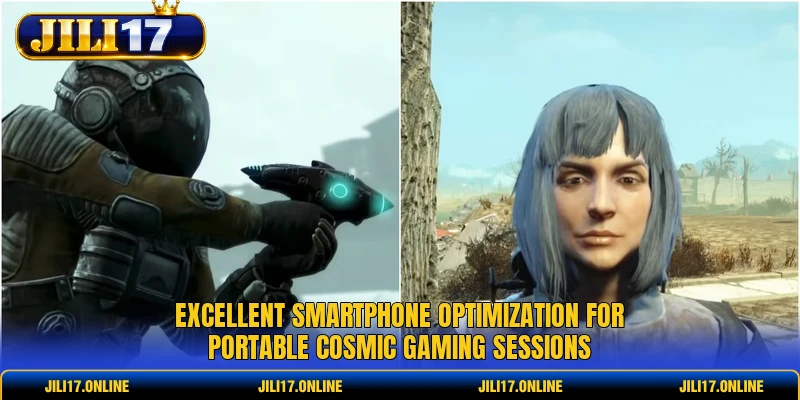 Excellent smartphone optimization for portable cosmic gaming sessions