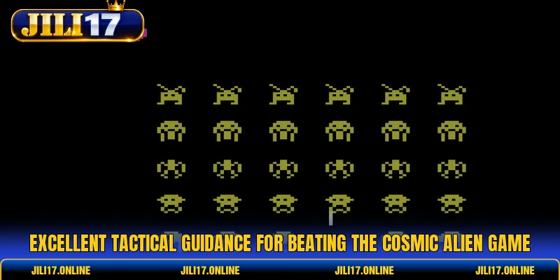 Excellent tactical guidance for beating the cosmic alien game