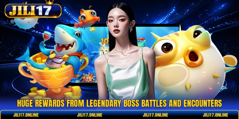 Huge rewards from legendary boss battles and encounters 