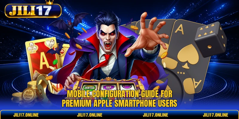 Mobile configuration guide for premium apple smartphone users