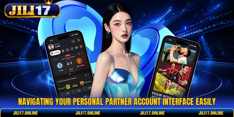 Navigating your personal partner account interface easily