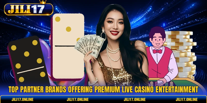 Top partner brands offering premium live casino entertainment
